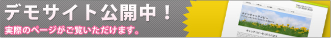 デモサイト公開中